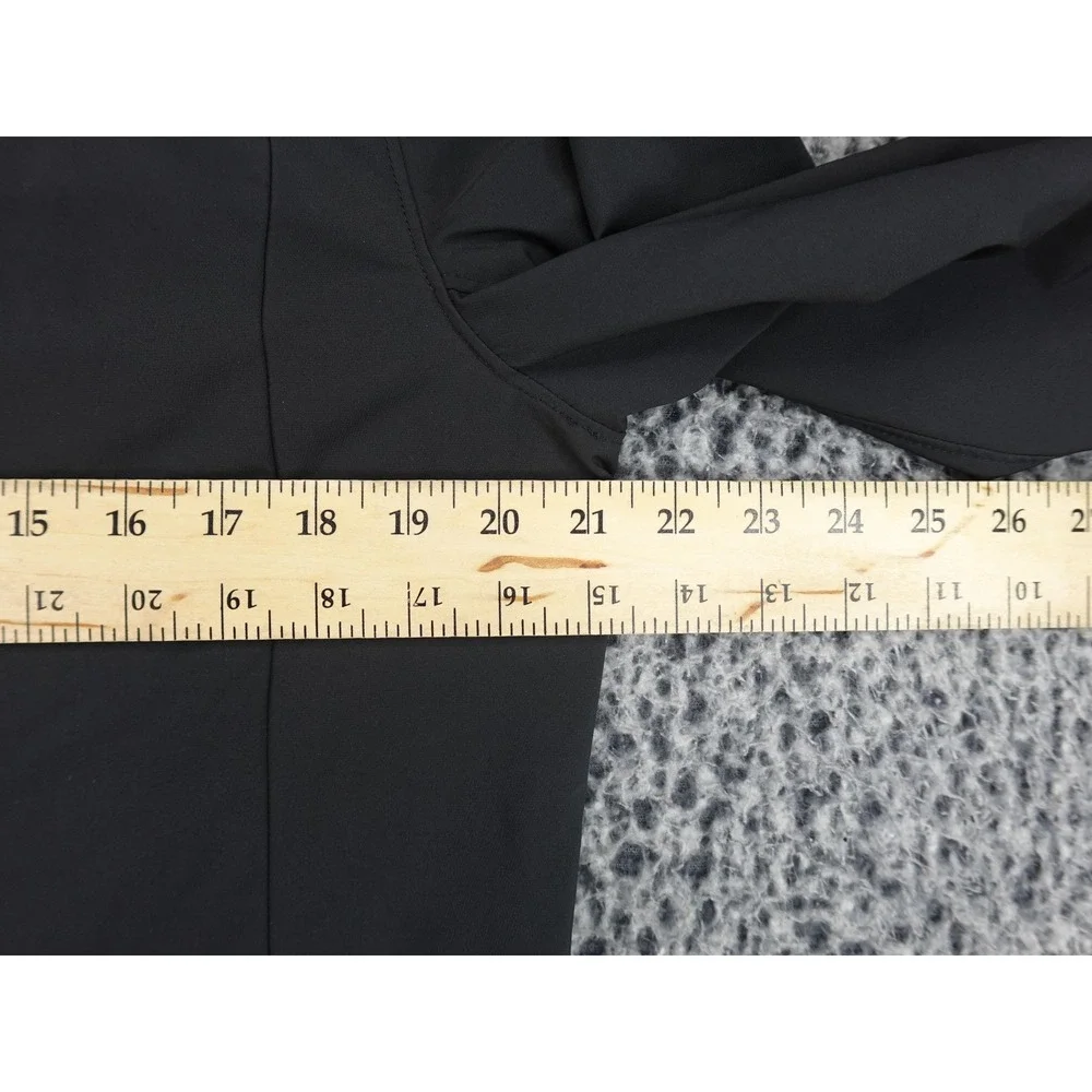 Nau Technical Blazer Mens Large Black Recycled Polyester Water Repellent